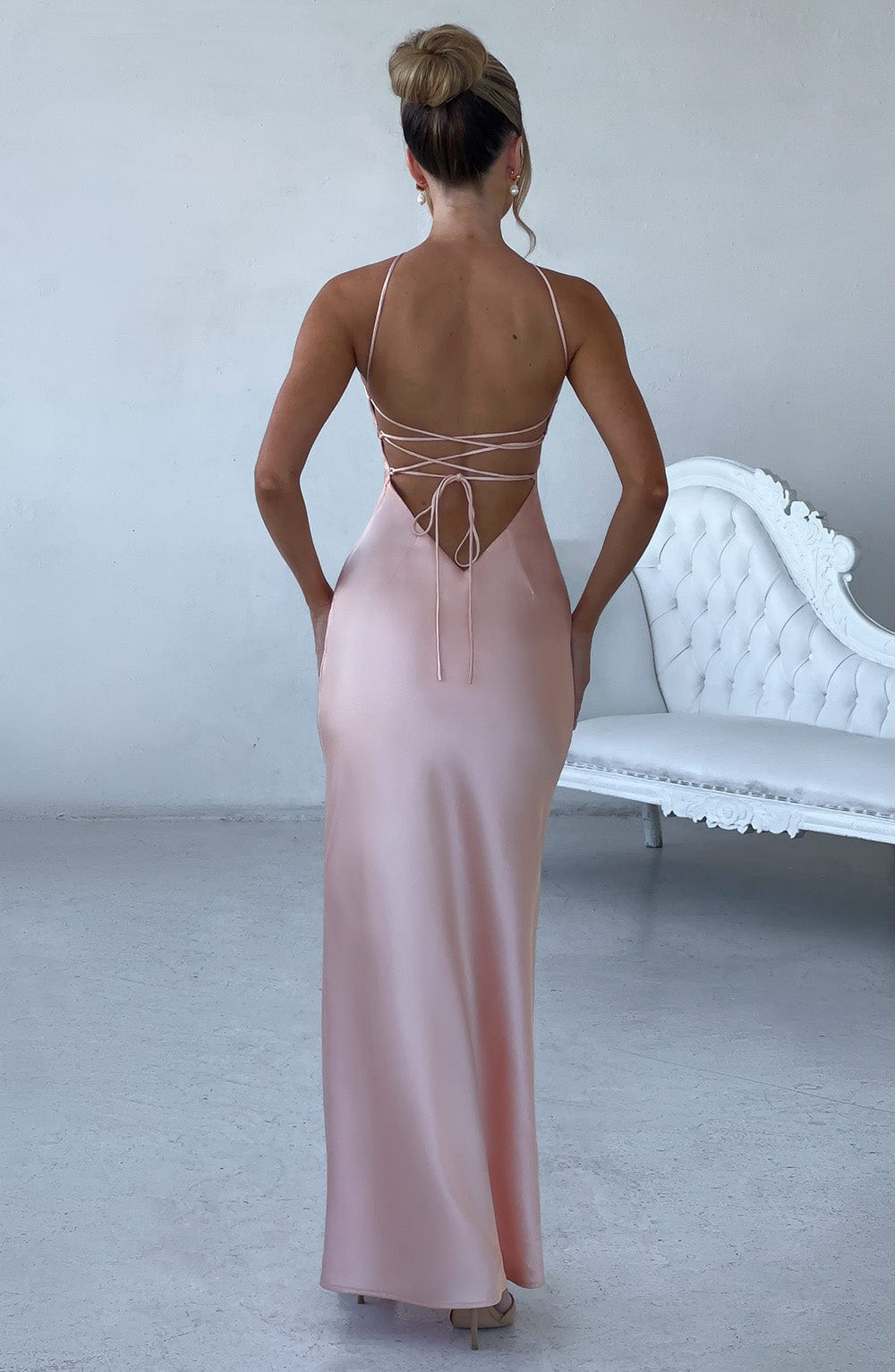 Robe longue Sinead - Pêche