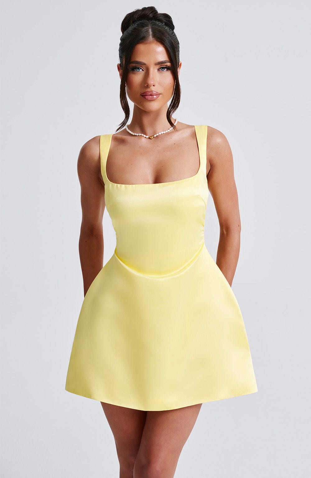 Robe courte Sofie - Citron