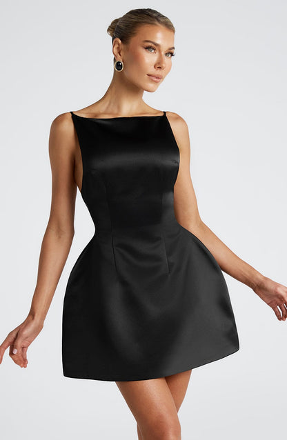 Robe courte Tate - Noir