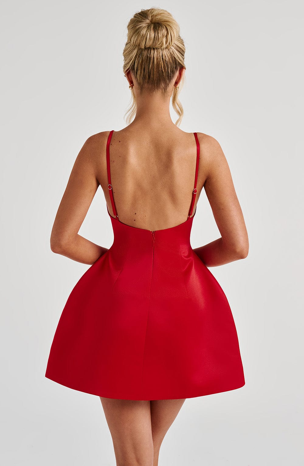 Robe courte Tate - Rouge