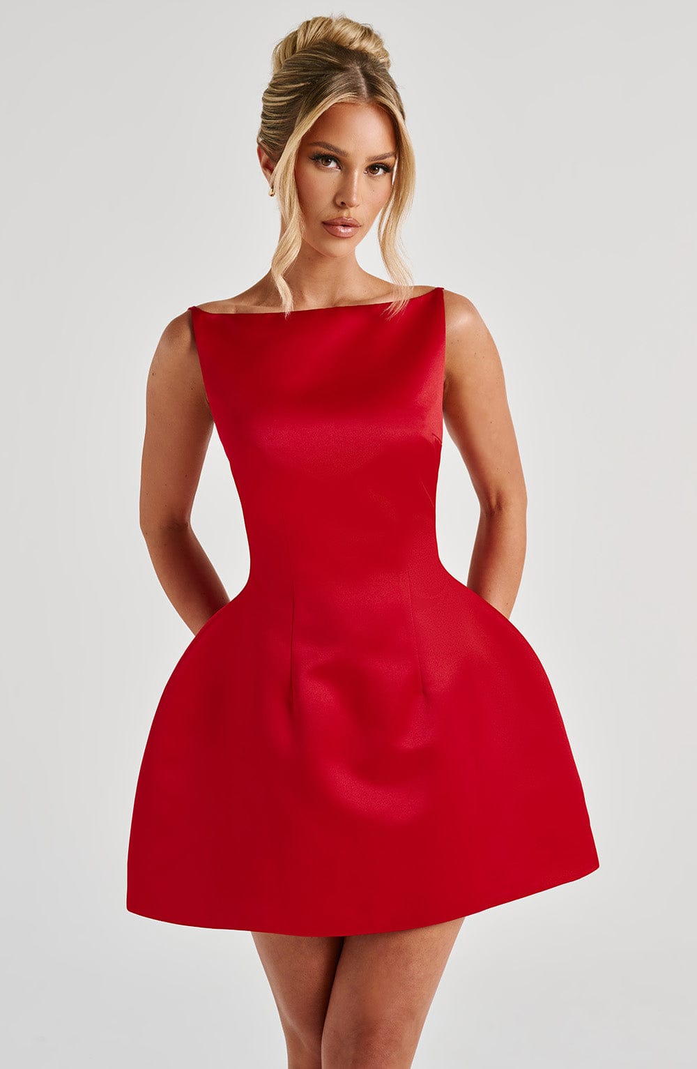 Robe courte Tate - Rouge