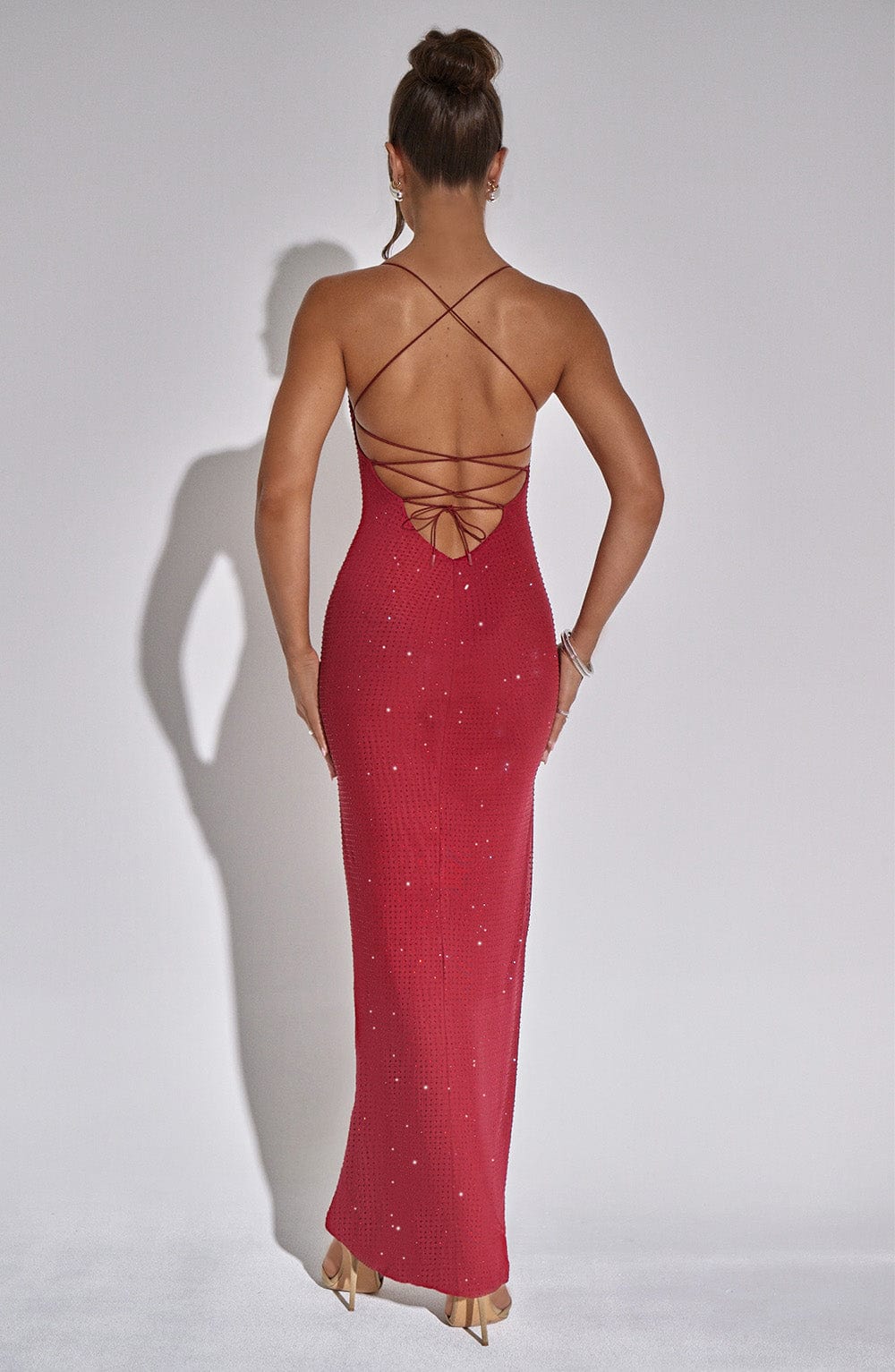 Robe longue Tatum - Rouge