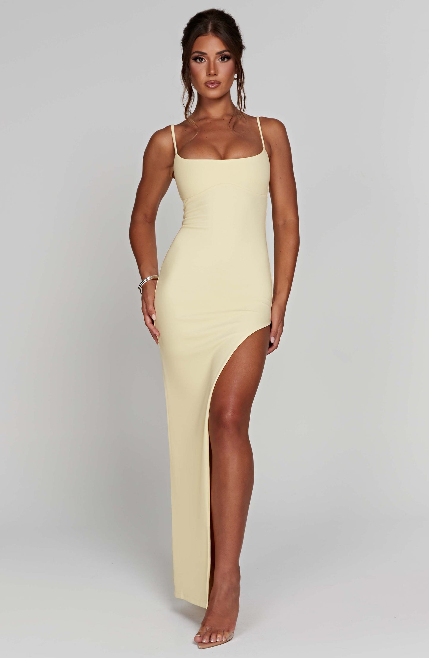 Robe longue Tiarne - Citron