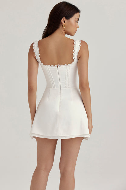 Philippine Robe Courte Blanc
