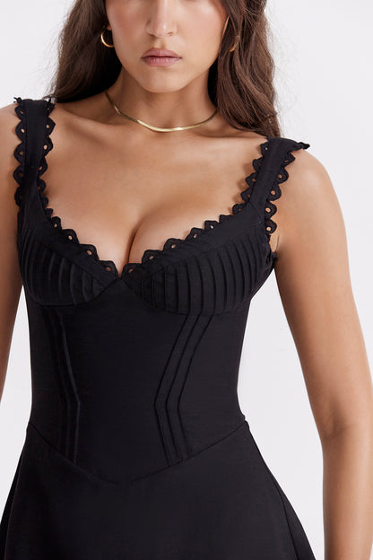 Philippine Robe Courte Noir