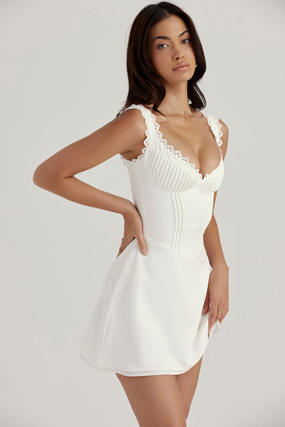 Philippine Robe Courte Blanc