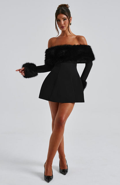 Robe courte Villanelle - Noir