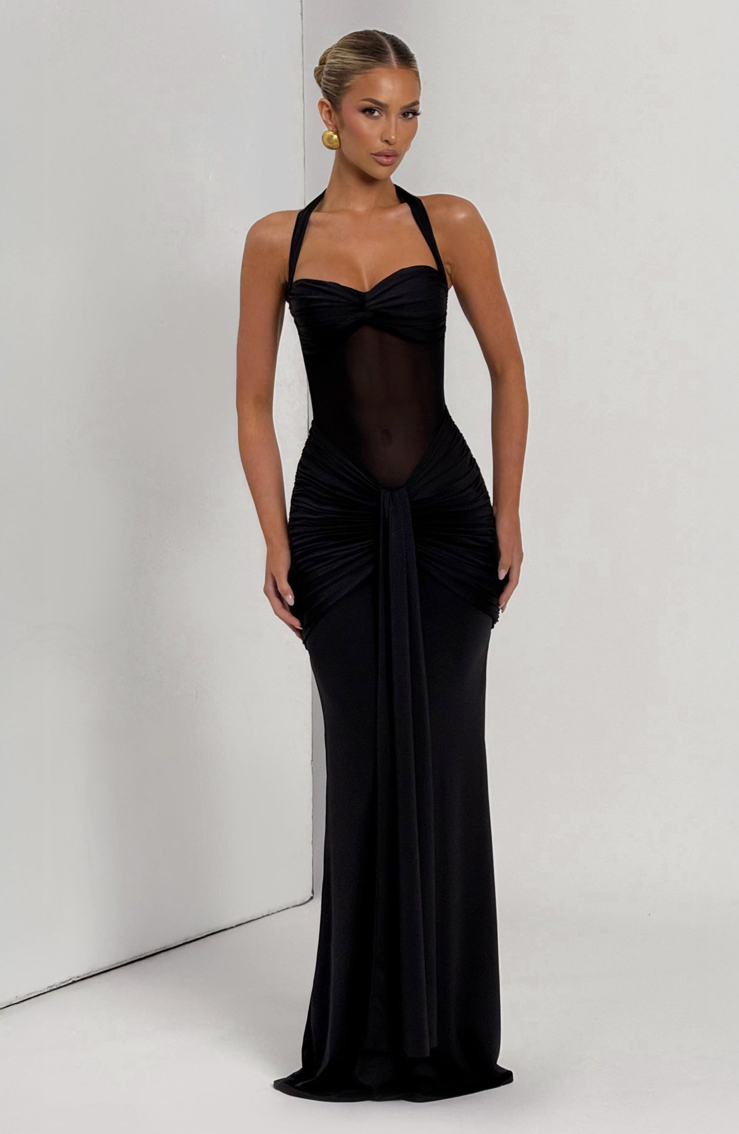 Vixen Robe longue - Noir