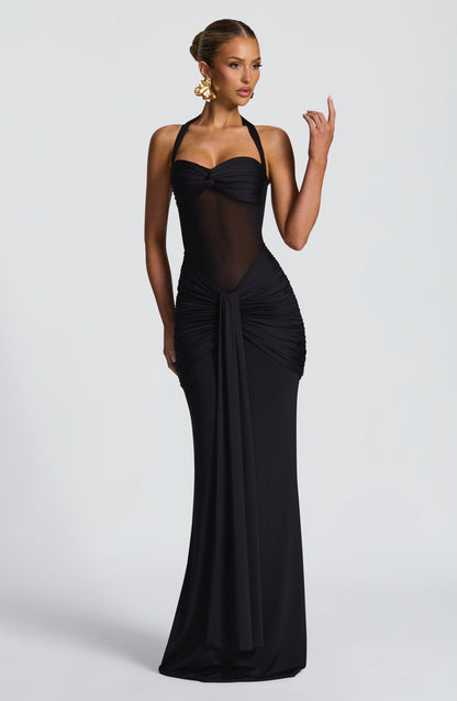 Vixen Robe longue - Noir