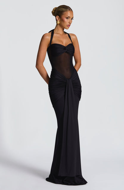 Vixen Robe longue - Noir