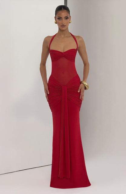Vixen Robe longue - Rouge