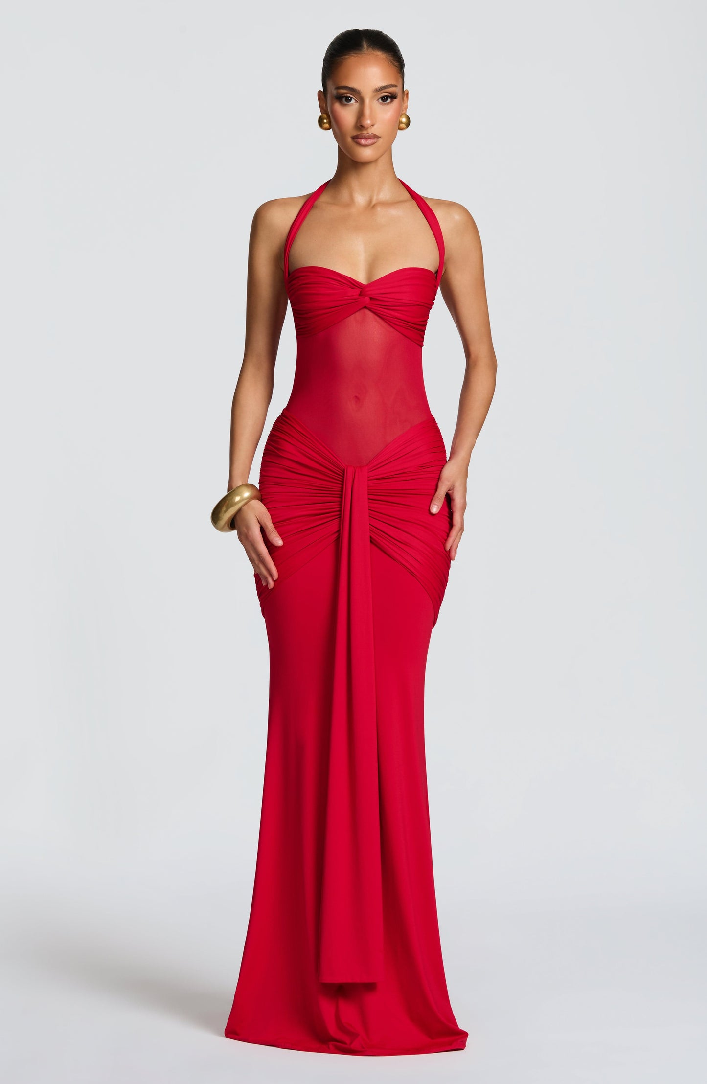 Vixen Robe longue - Rouge