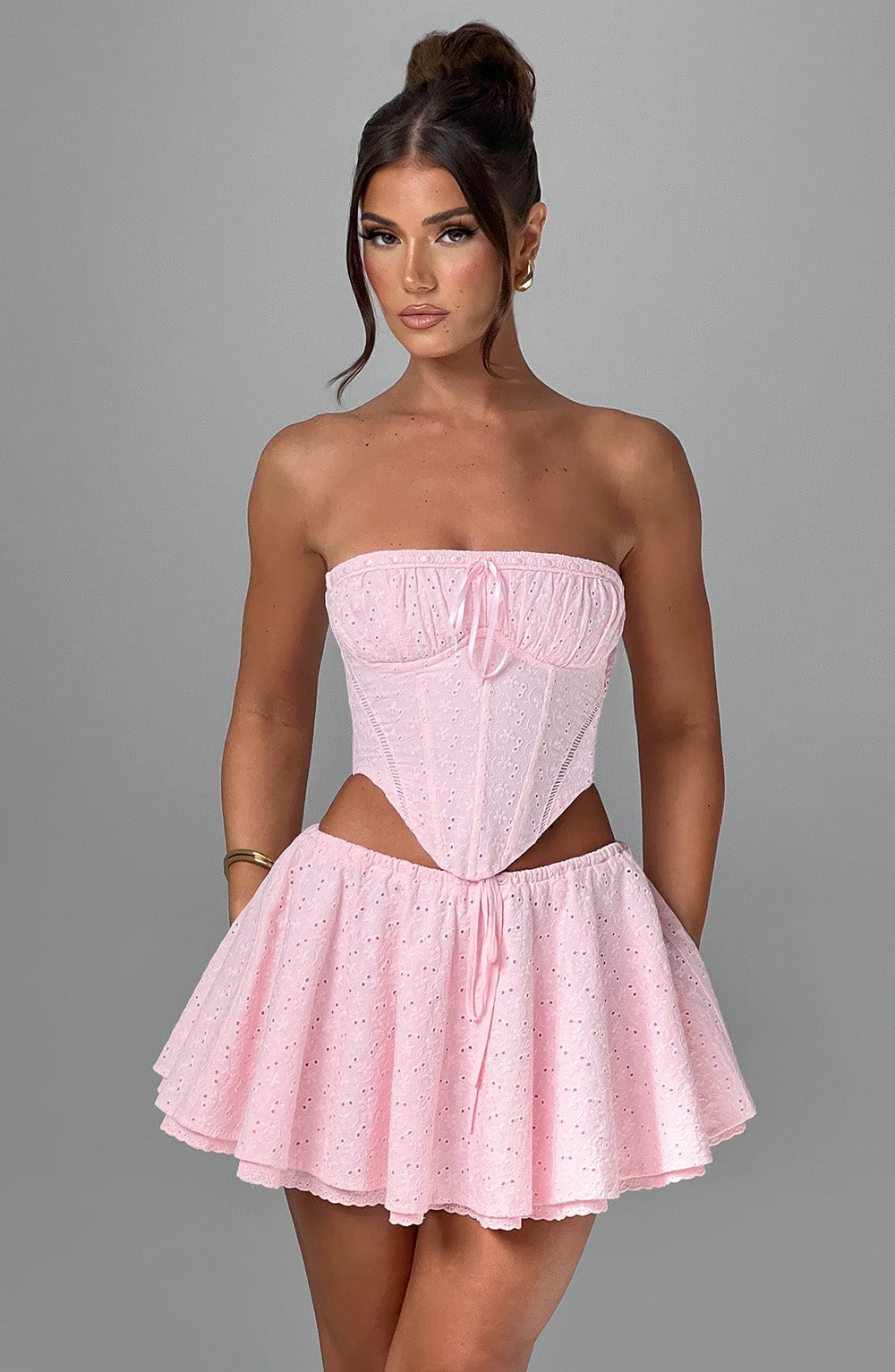 Winnie Mini Skirt - Blush