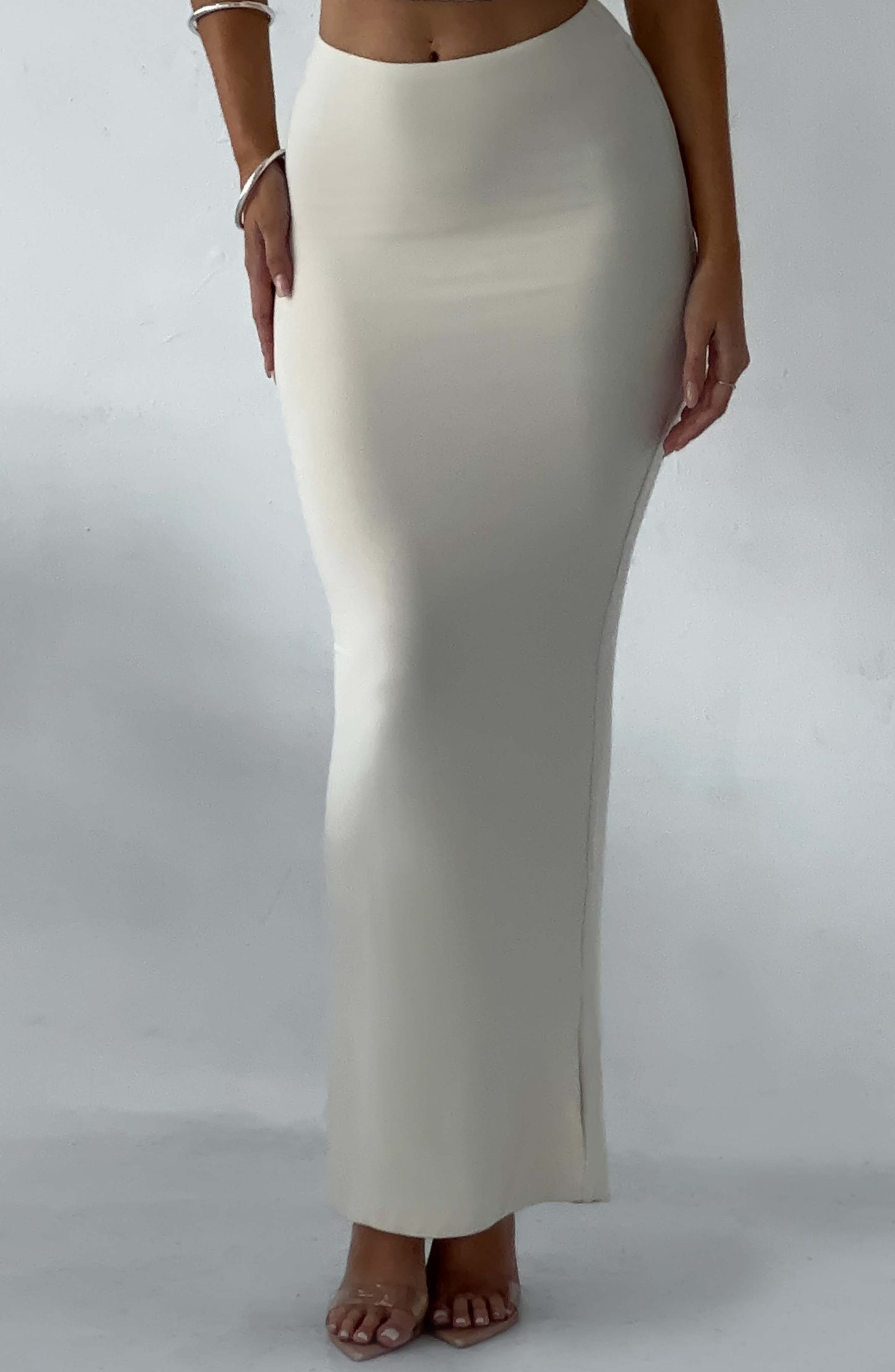 Yazmin Maxi Skirt - Cream