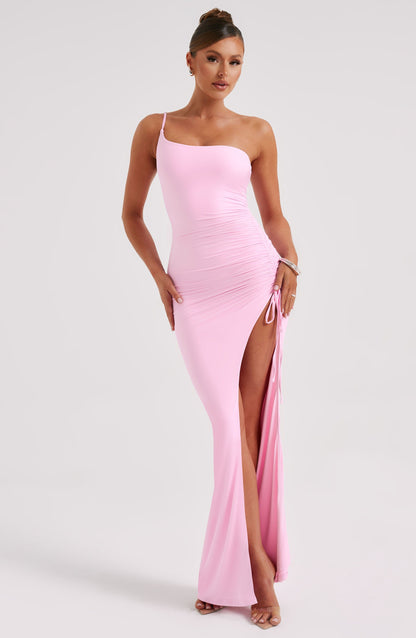 Robe longue Zuri - Rose