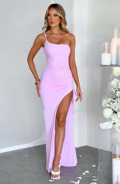 Robe longue Zuri - Rose